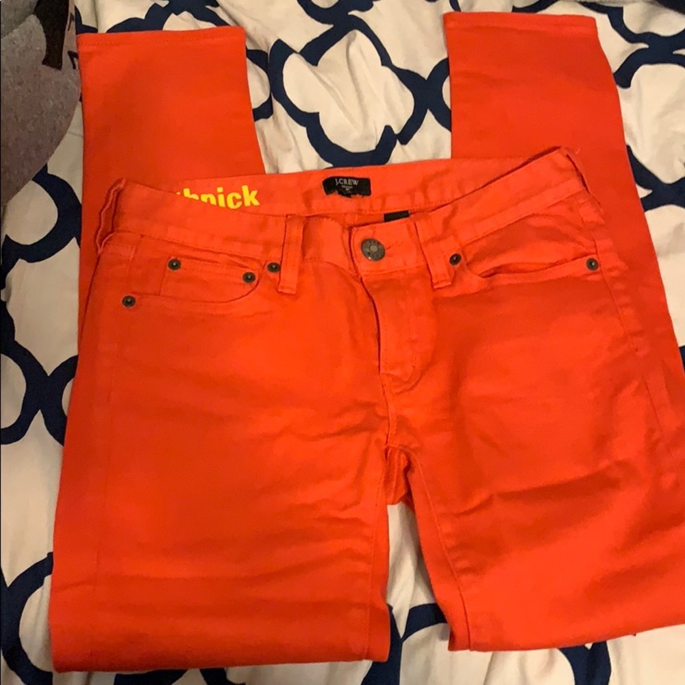 J. Crew Toothpick Jeans Stretch Size 24